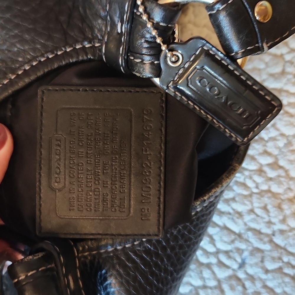 Vintage Y2K Coach Penelope Hippie Pebbled Leather Crossbody Bag - Picture 11 of 12